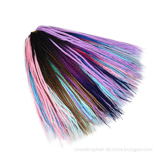 Julianna Hair 24" Box Braids Long Accessories Crochet Hair Extension For Box Braids